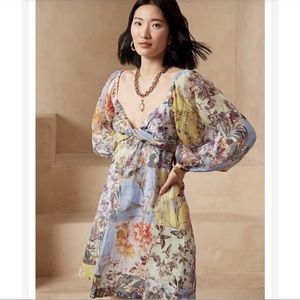 Banana Republic Ramie dress Small